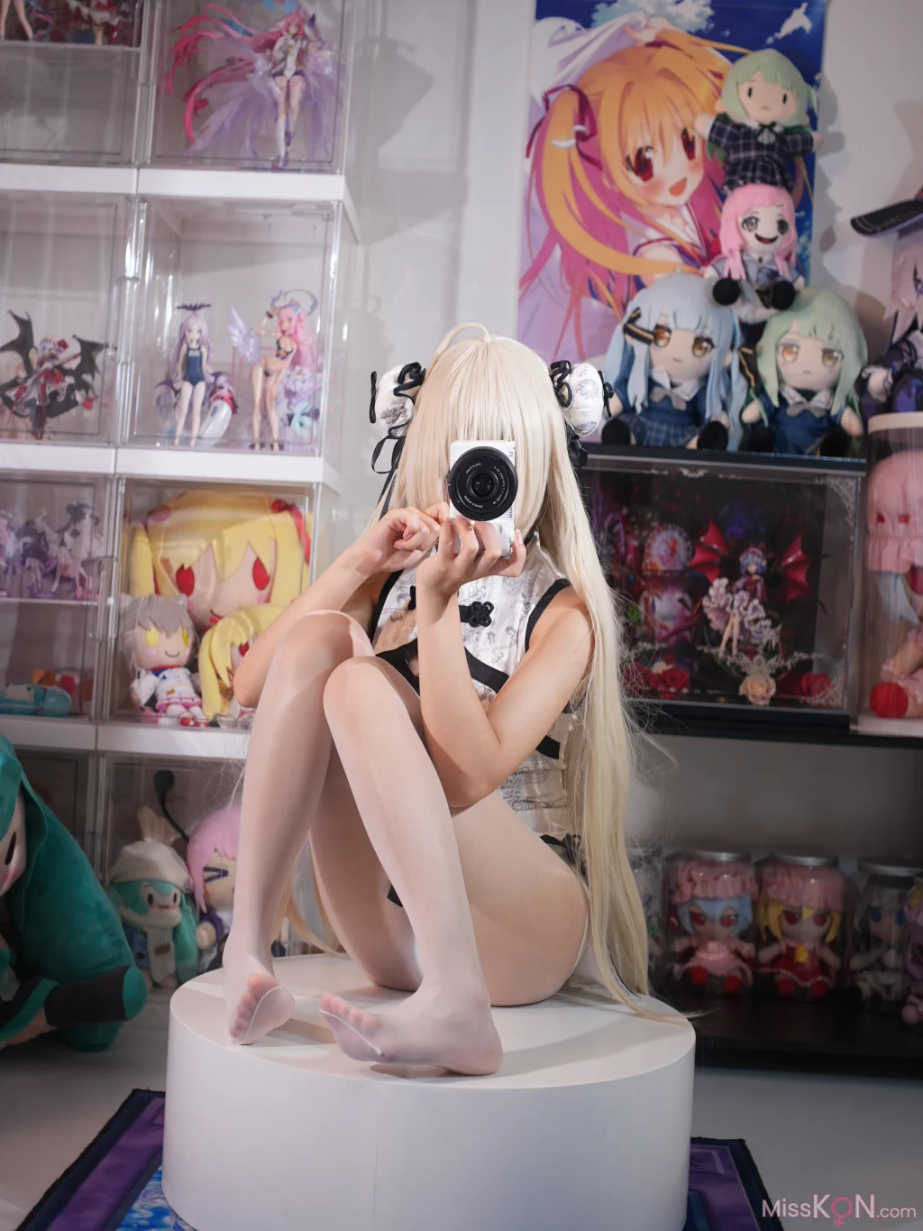 Coser@白栎Shirly: 缘之空 春日野穹旗袍 (128 photos + 21 videos)