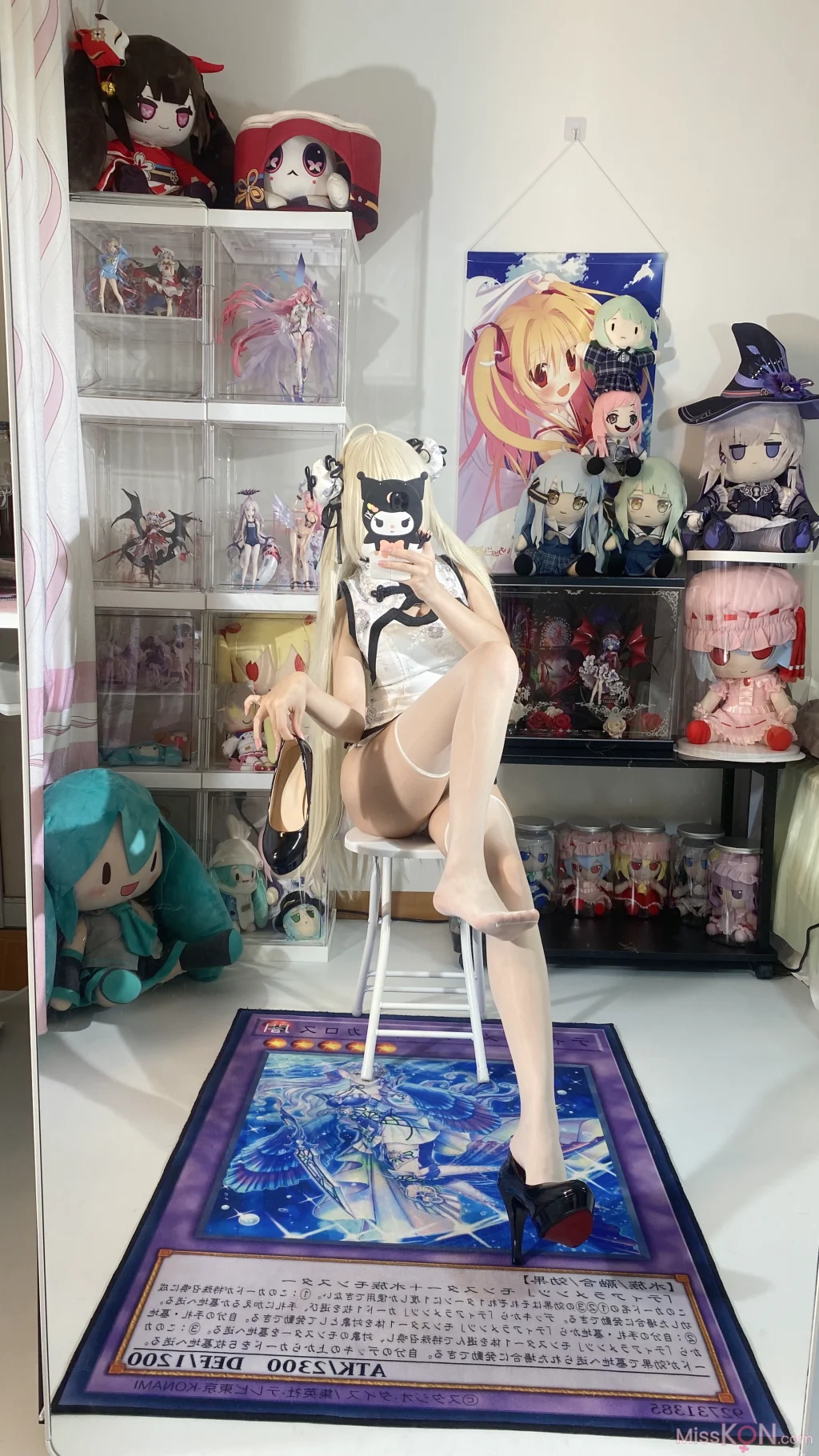 Coser@白栎Shirly: 缘之空 春日野穹旗袍 (128 photos + 21 videos)