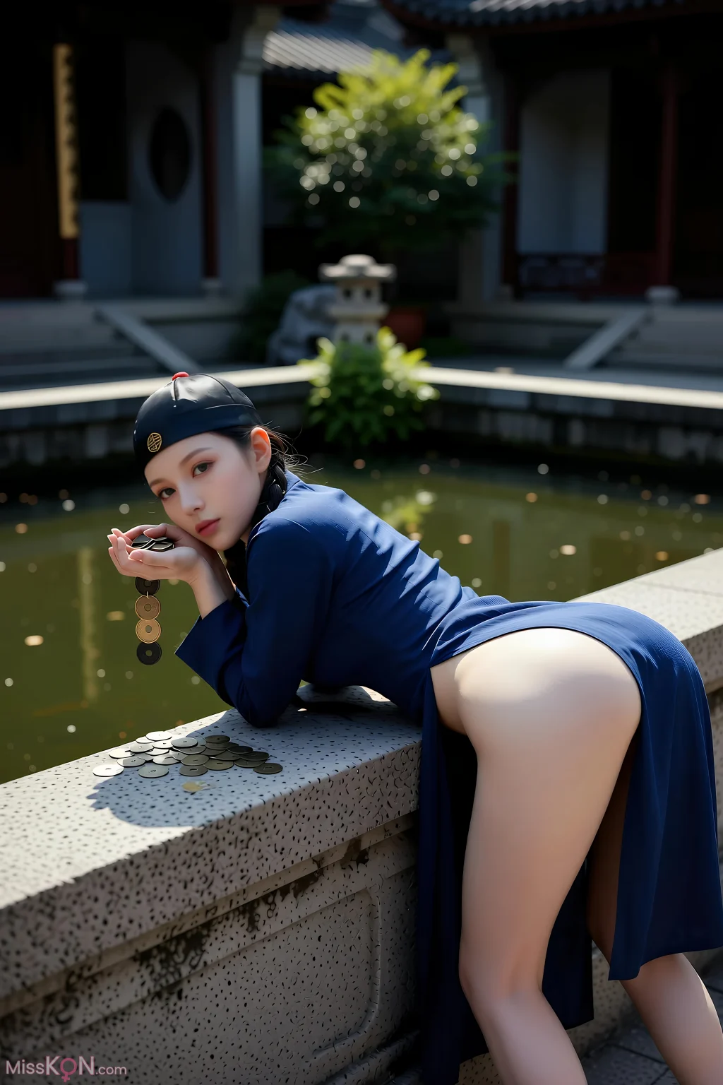 [AIGirl] 珊珊 蓝色长衫 (77 photos) – Page 2