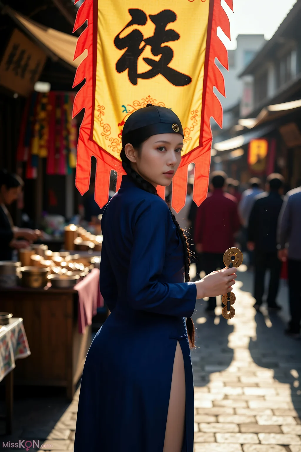 [AIGirl] 珊珊 蓝色长衫 (77 photos) – Page 2