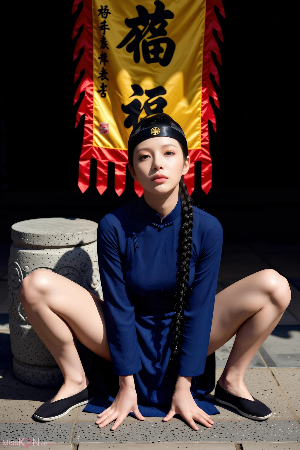 [AIGirl] 珊珊 蓝色长衫 (77 photos) – Page 2