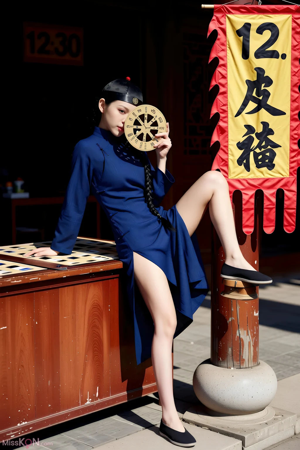 [AIGirl] 珊珊 蓝色长衫 (77 photos) – Page 2