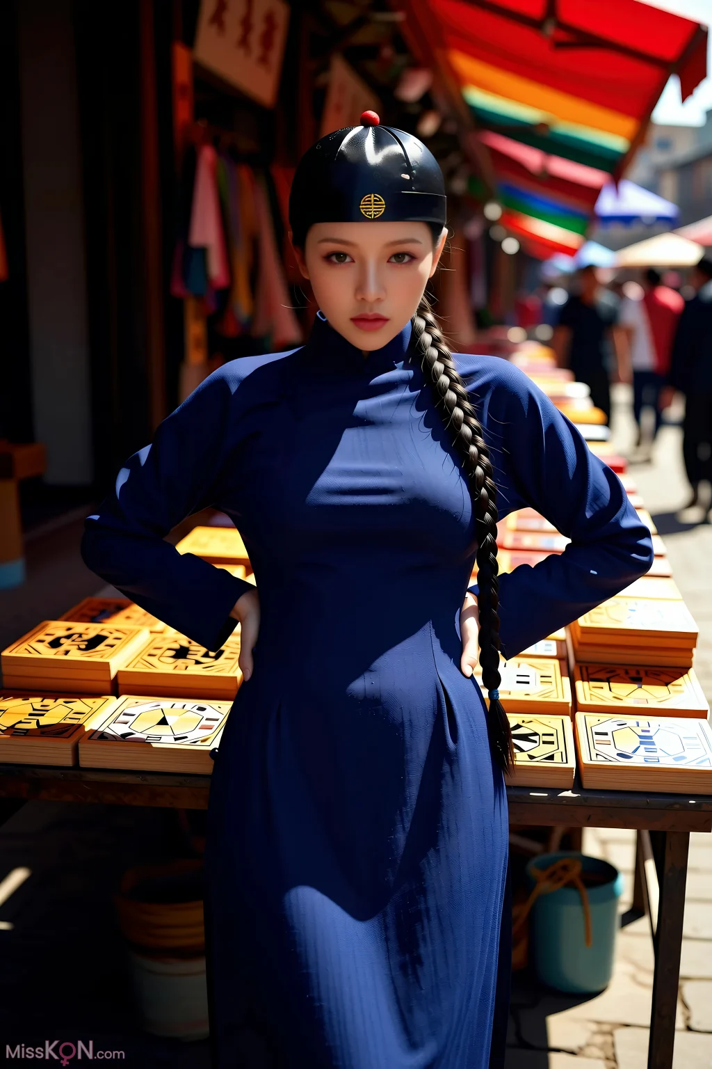 [AIGirl] 珊珊 蓝色长衫 (77 photos) – Page 2
