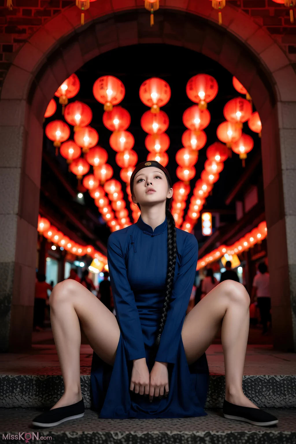 [AIGirl] 珊珊 蓝色长衫 (77 photos) – Page 3
