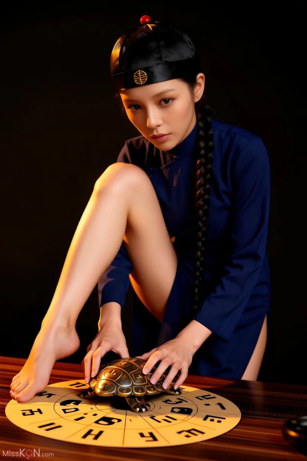 [AIGirl] 珊珊 蓝色长衫 (77 photos) – Page 3