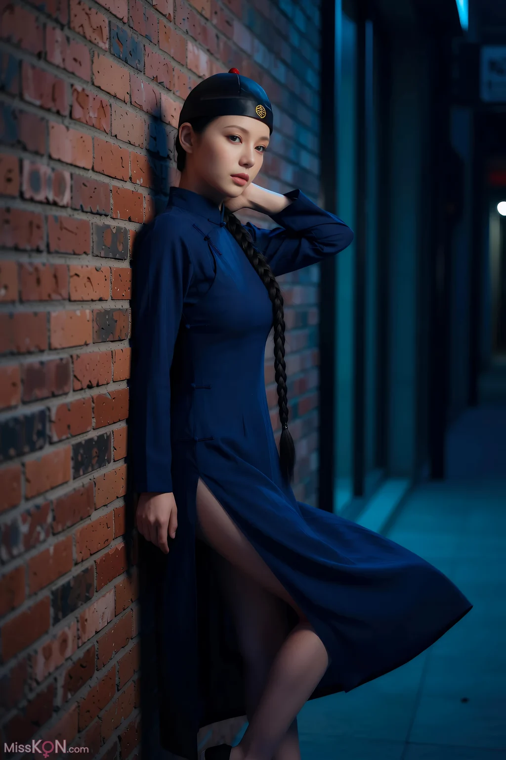 [AIGirl] 珊珊 蓝色长衫 (77 photos) – Page 3
