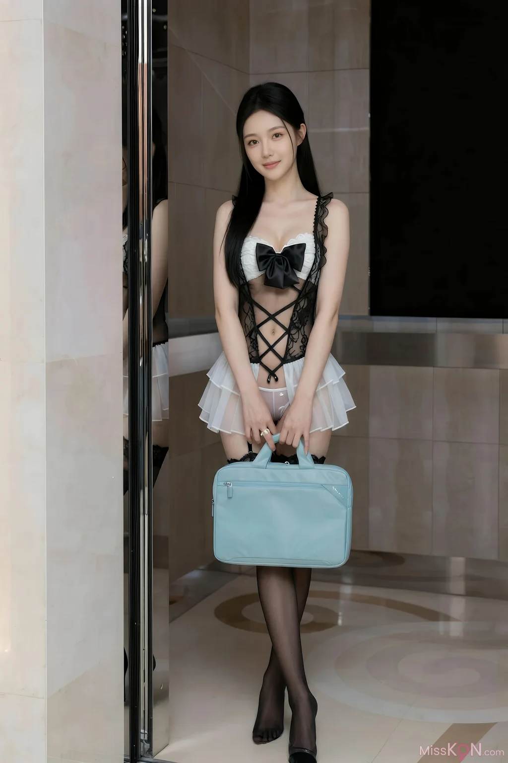 [AIGirl] 猫猫er 黑丝情趣 (71 photos) – Page 2