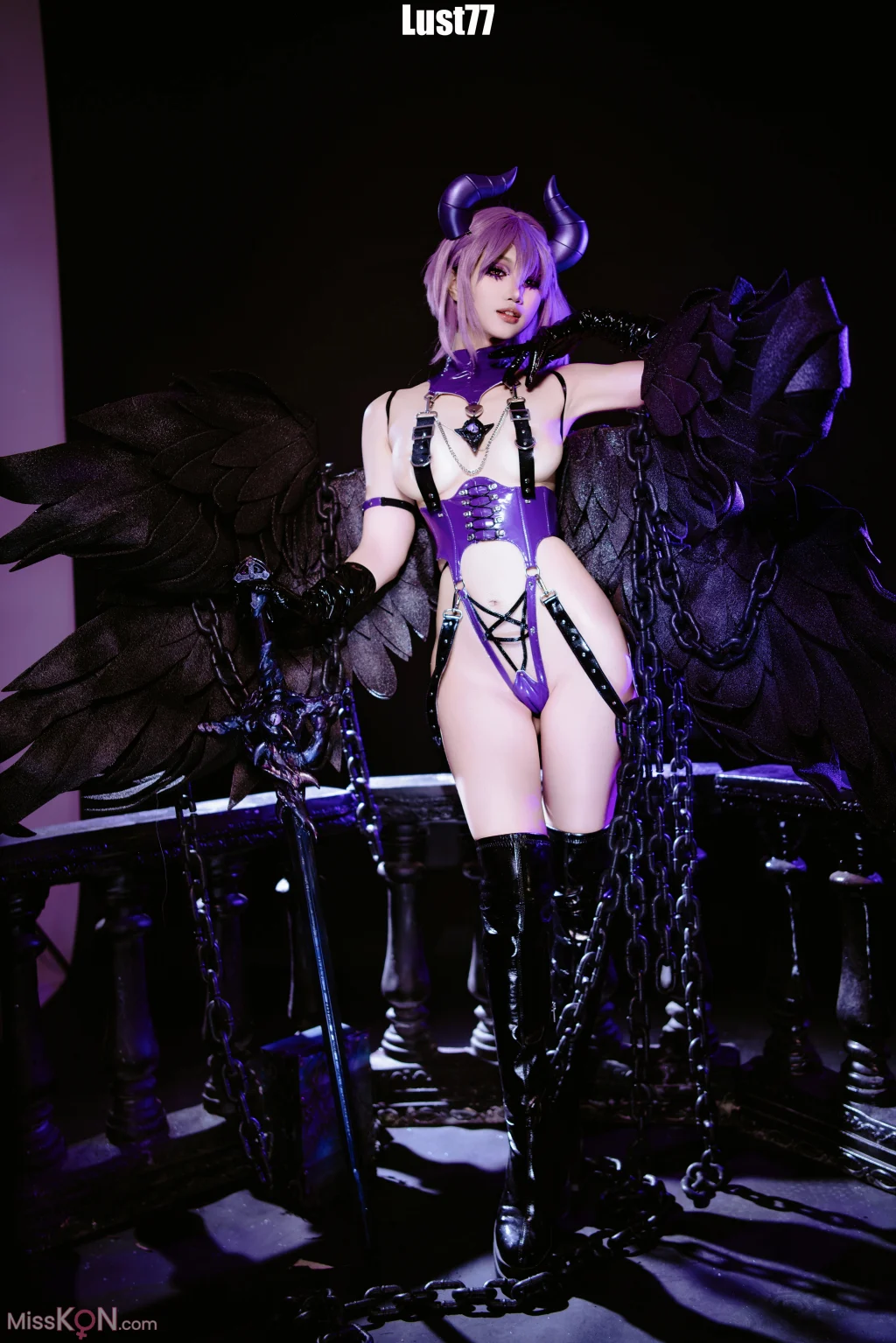 Coser@柒柒要乖哦: 堕天使之歌 (83 photos)