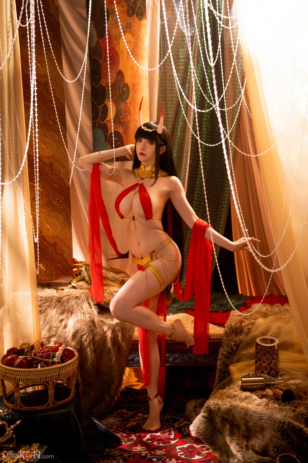 Coser@星之迟迟Hoshilily: 碧蓝航线 能代 舞娘 (40 photos)