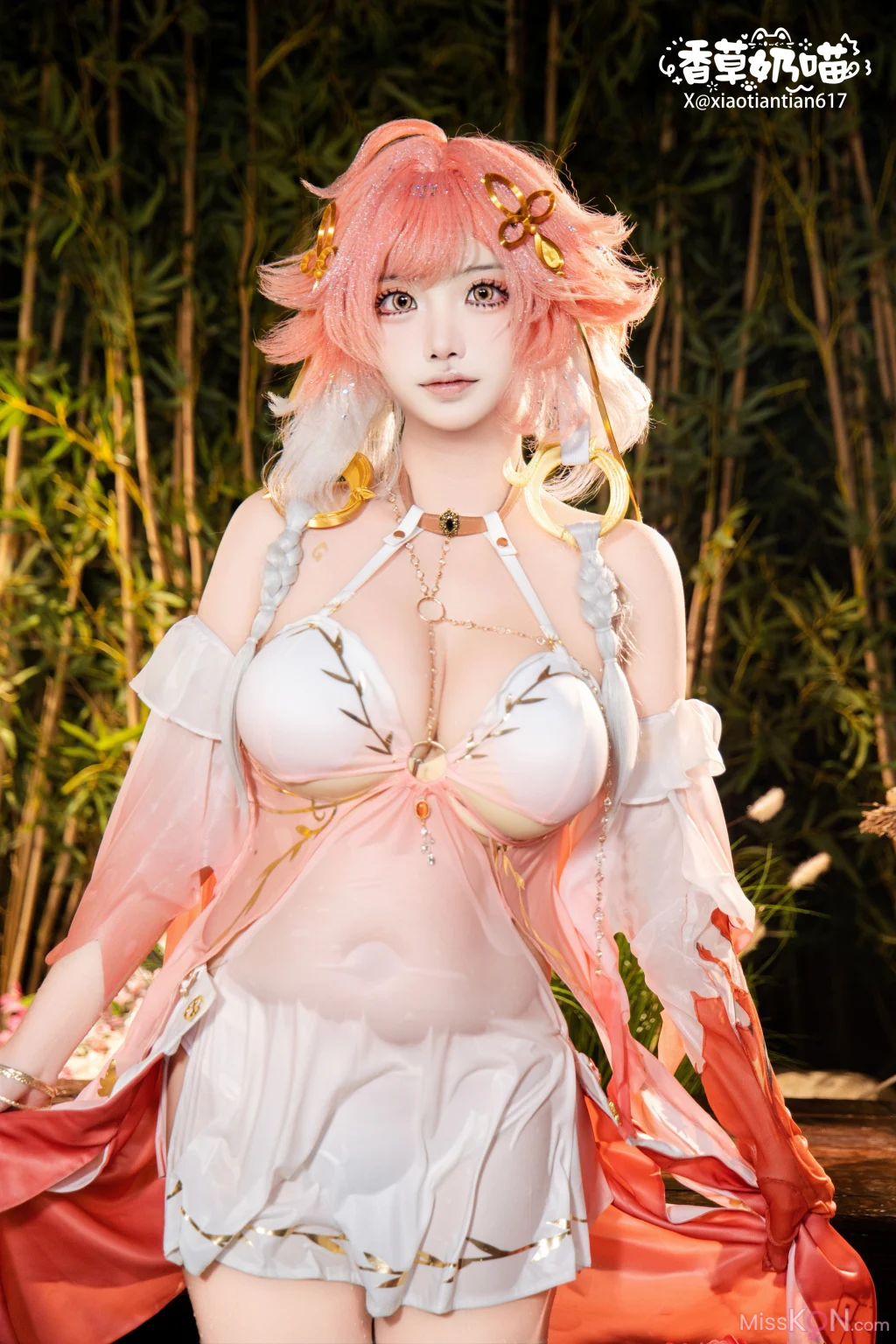 Coser@香草奶喵: 长离典藏版 长离泳衣 (46 photos)