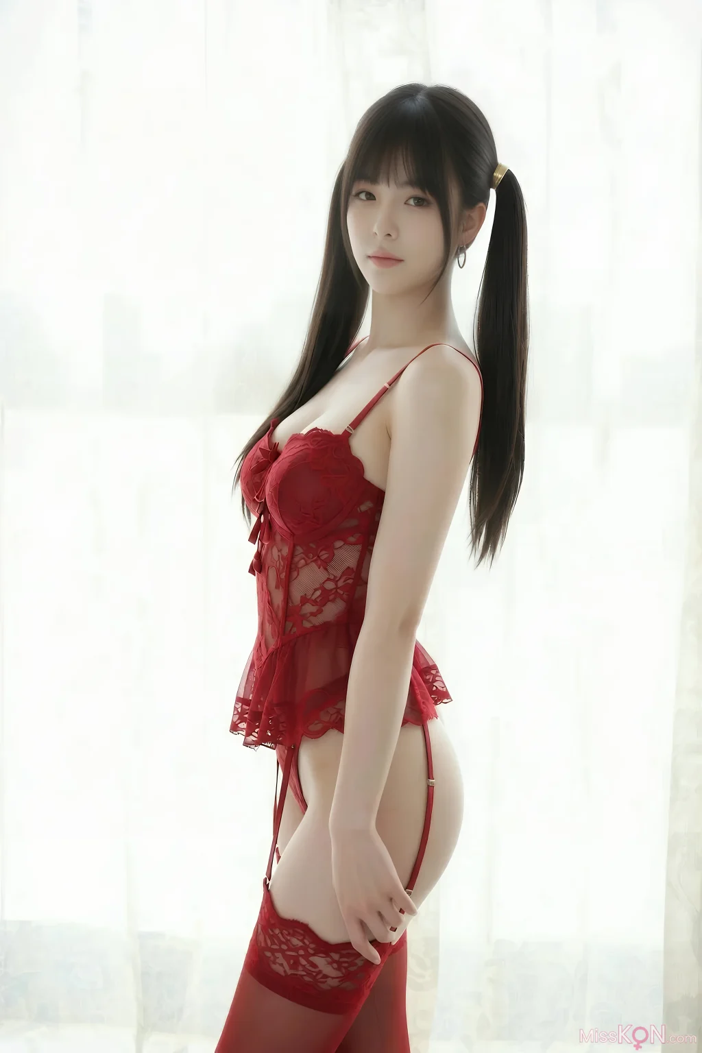 [AIGirl] 柚柚sasa 红色情趣 (90 photos) – Page 2