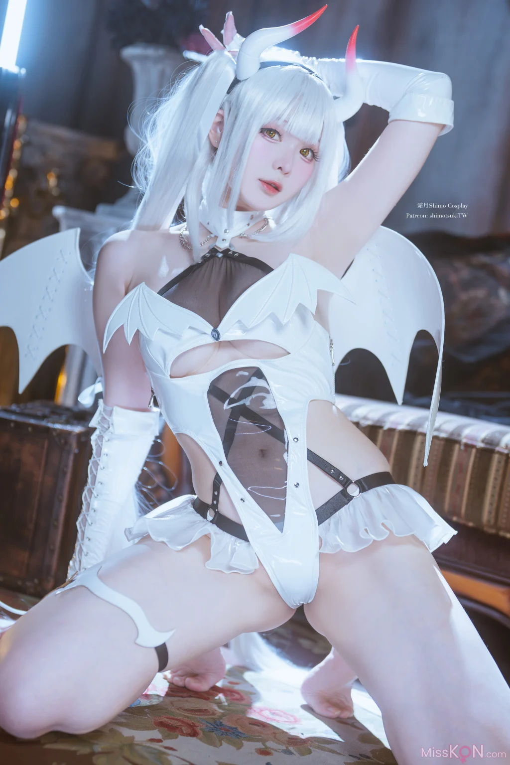 Coser@霜月shimo: Blanc Demon (21 photos)