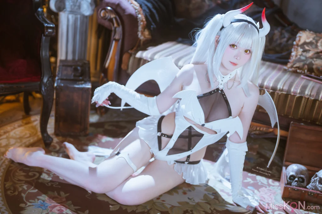 Coser@霜月shimo: Blanc Demon (21 photos)