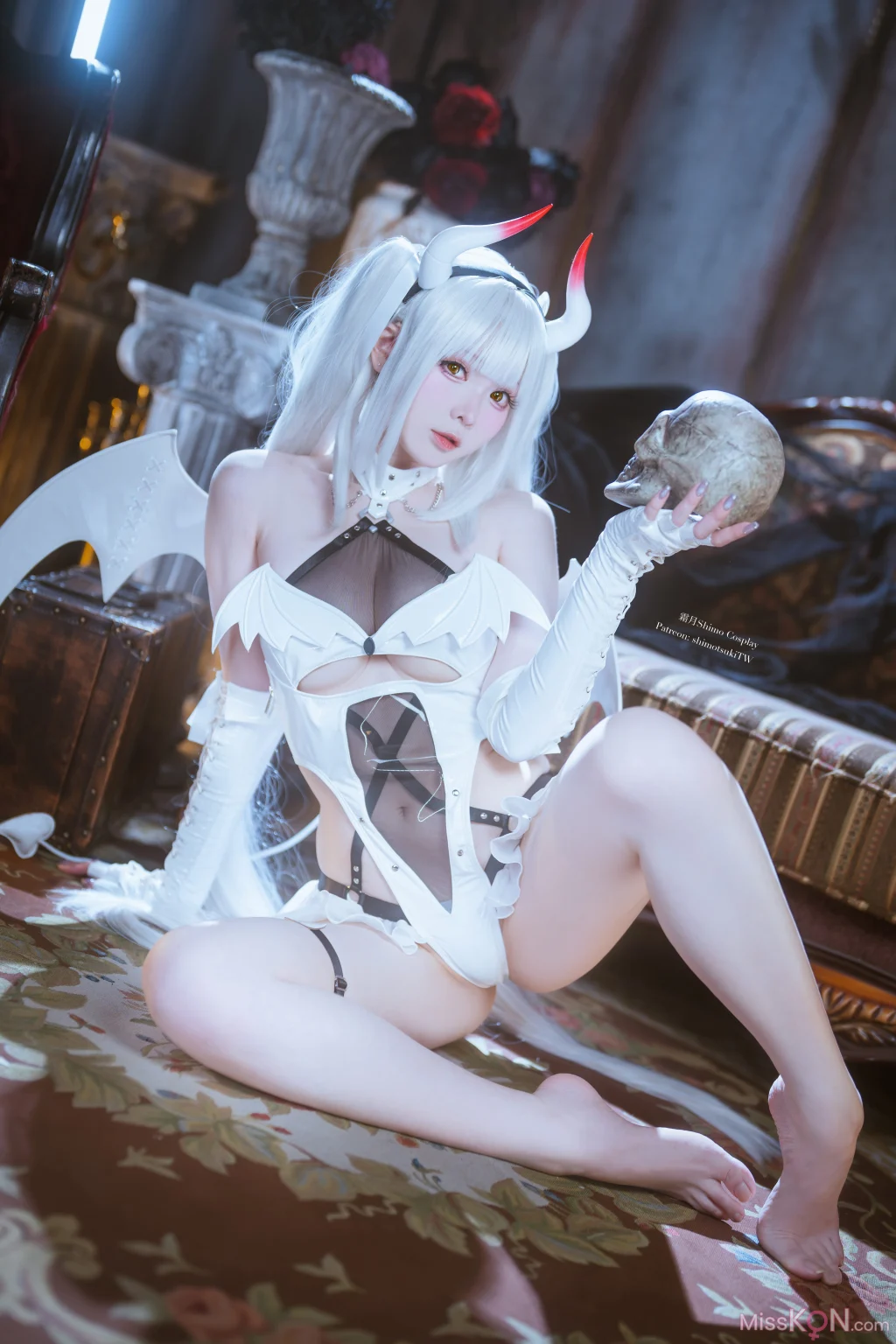 Coser@霜月shimo: Blanc Demon (21 photos)