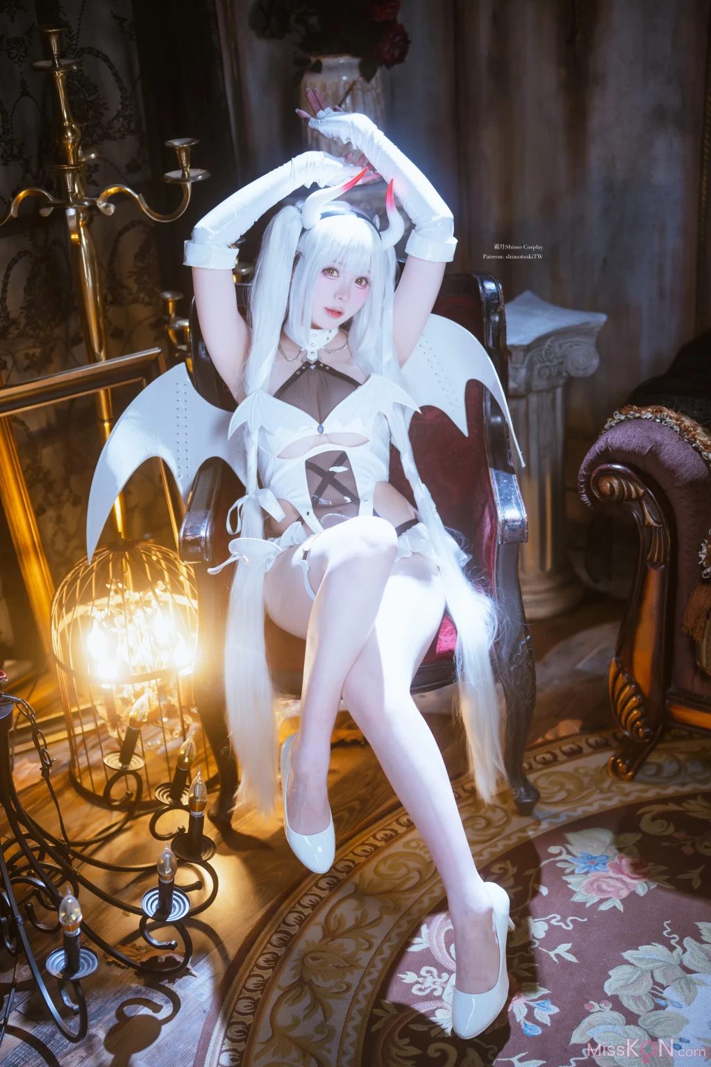 Coser@霜月shimo: Blanc Demon (21 photos) – Page 2