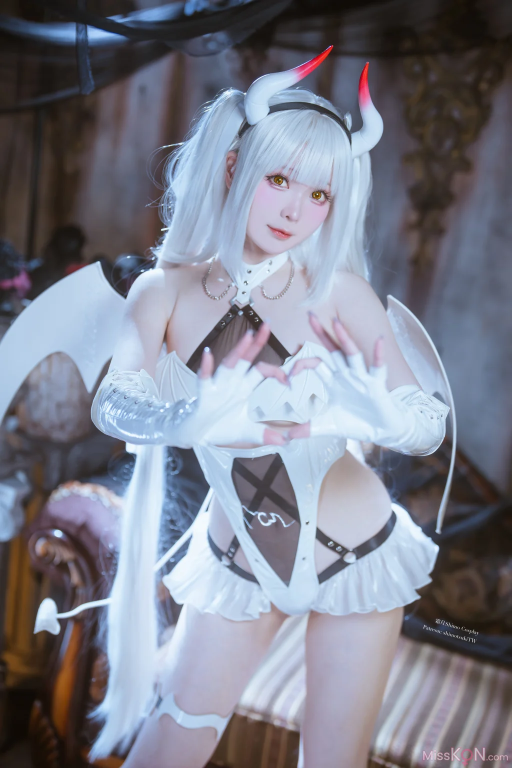 Coser@霜月shimo: Blanc Demon (21 photos) – Page 2