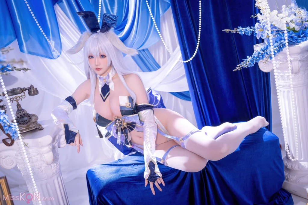 Coser@星之迟迟Hoshilily: 碧蓝航线 信浓 兔女郎 (52 photos)