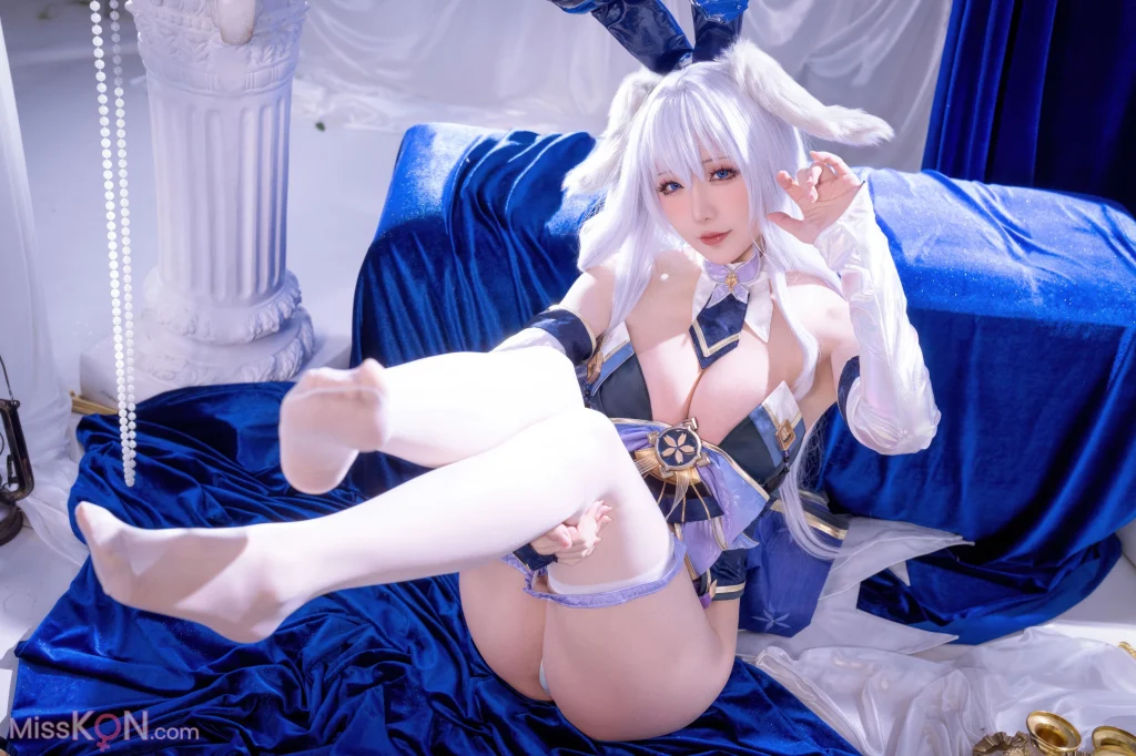 Coser@星之迟迟Hoshilily: 碧蓝航线 信浓 兔女郎 (52 photos)