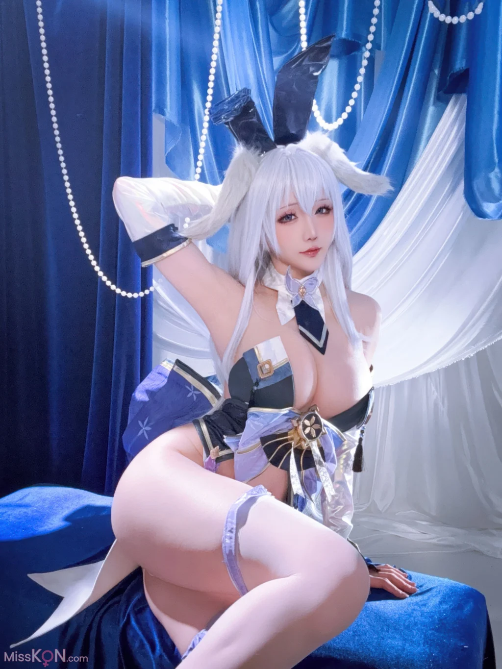 Coser@星之迟迟Hoshilily: 碧蓝航线 信浓 兔女郎 (52 photos) – Page 2