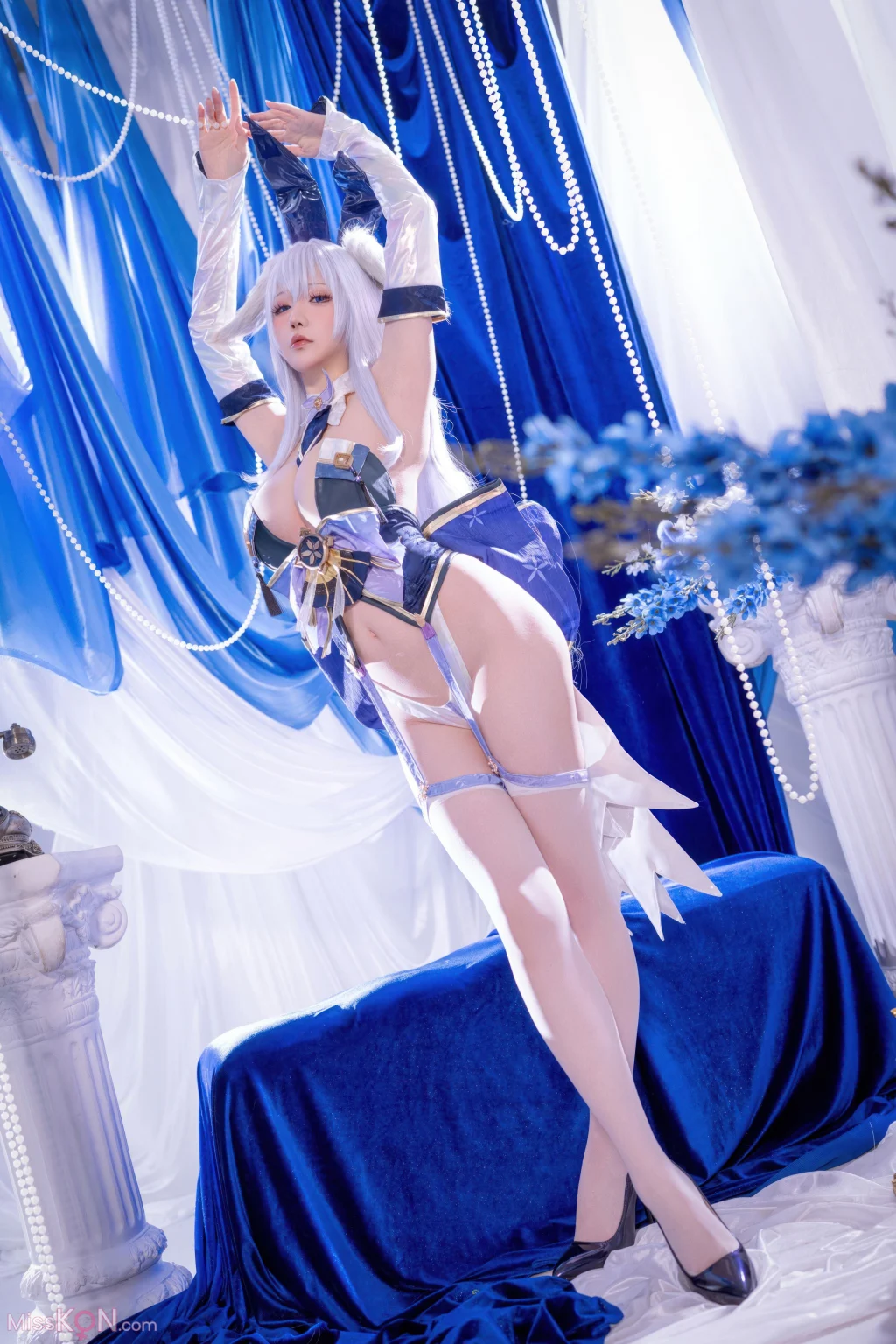 Coser@星之迟迟Hoshilily: 碧蓝航线 信浓 兔女郎 (52 photos) – Page 2