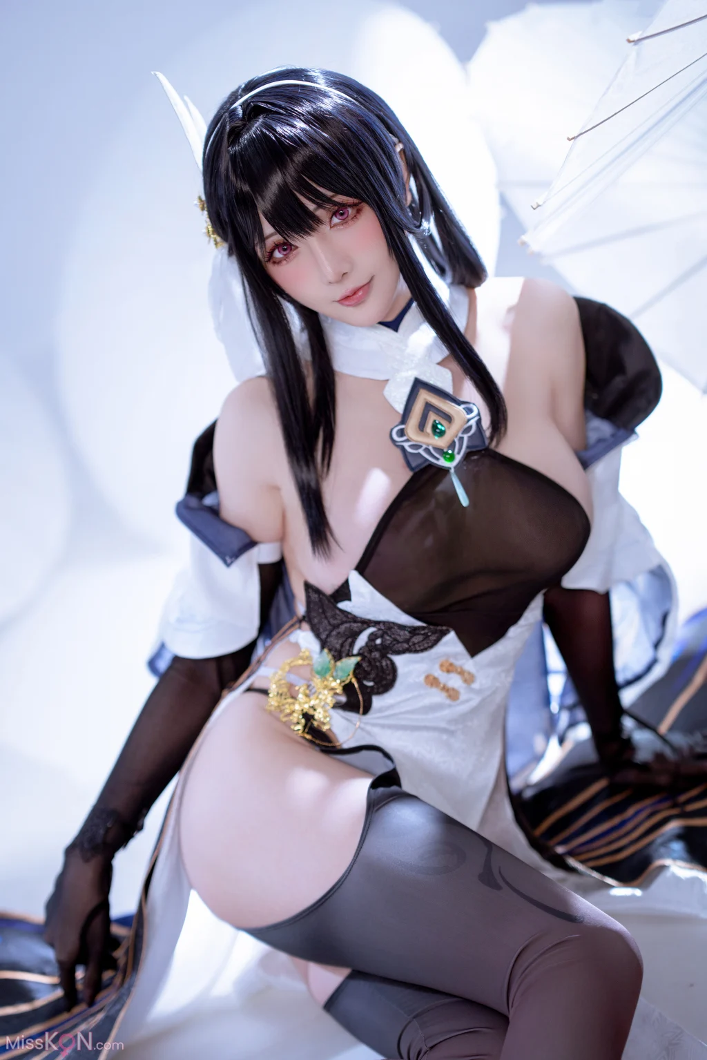Coser@星之迟迟Hoshilily: 碧蓝航线 镇海改 (44 photos)