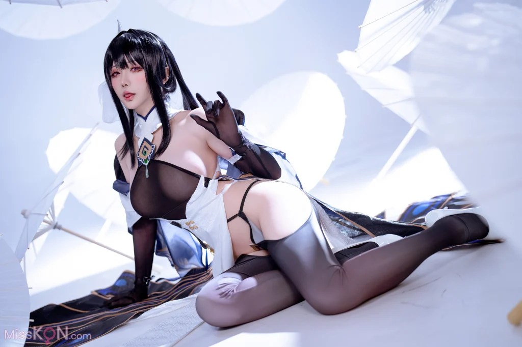 Coser@星之迟迟Hoshilily: 碧蓝航线 镇海改 (44 photos)