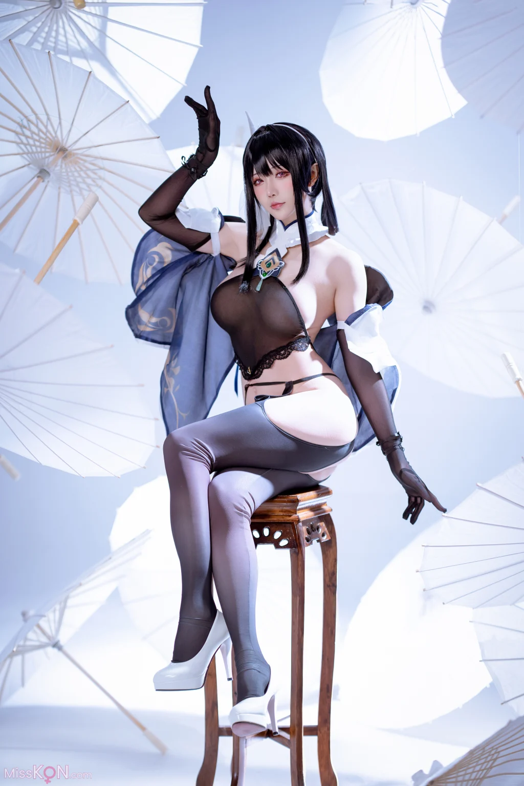 Coser@星之迟迟Hoshilily: 碧蓝航线 镇海改 (44 photos) – Page 2