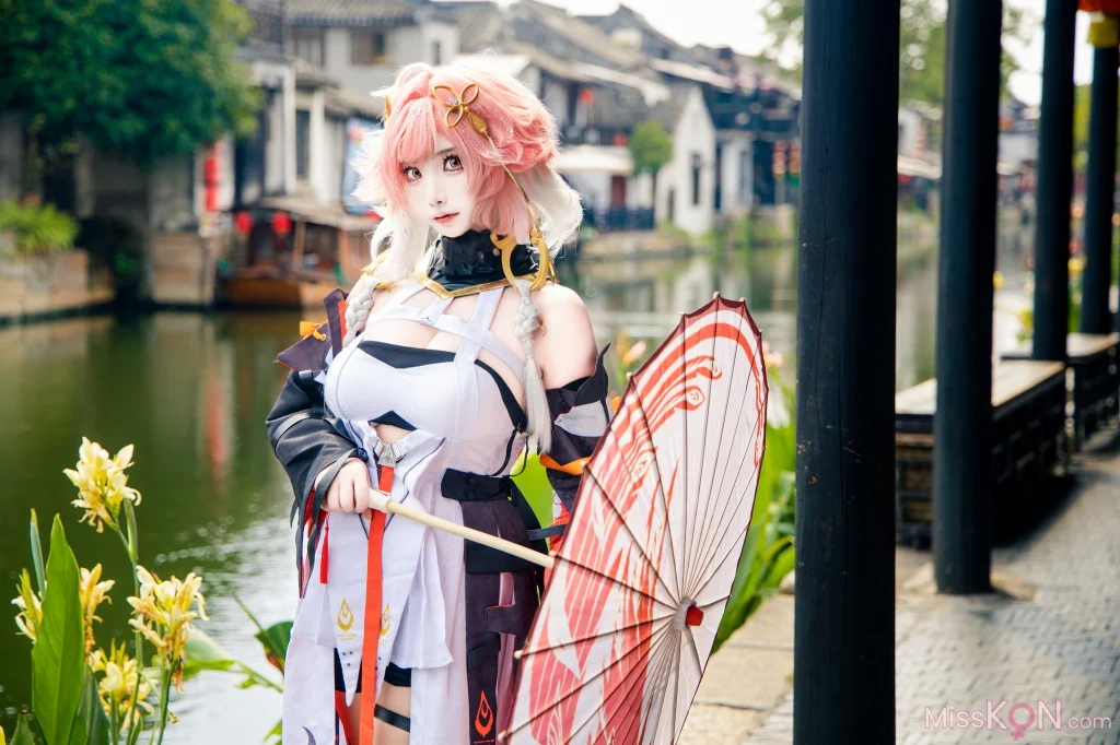 Coser@香草奶喵: 长离典藏版 长离原皮外景 (25 photos)