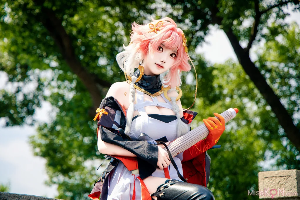 Coser@香草奶喵: 长离典藏版 长离原皮外景 (25 photos)