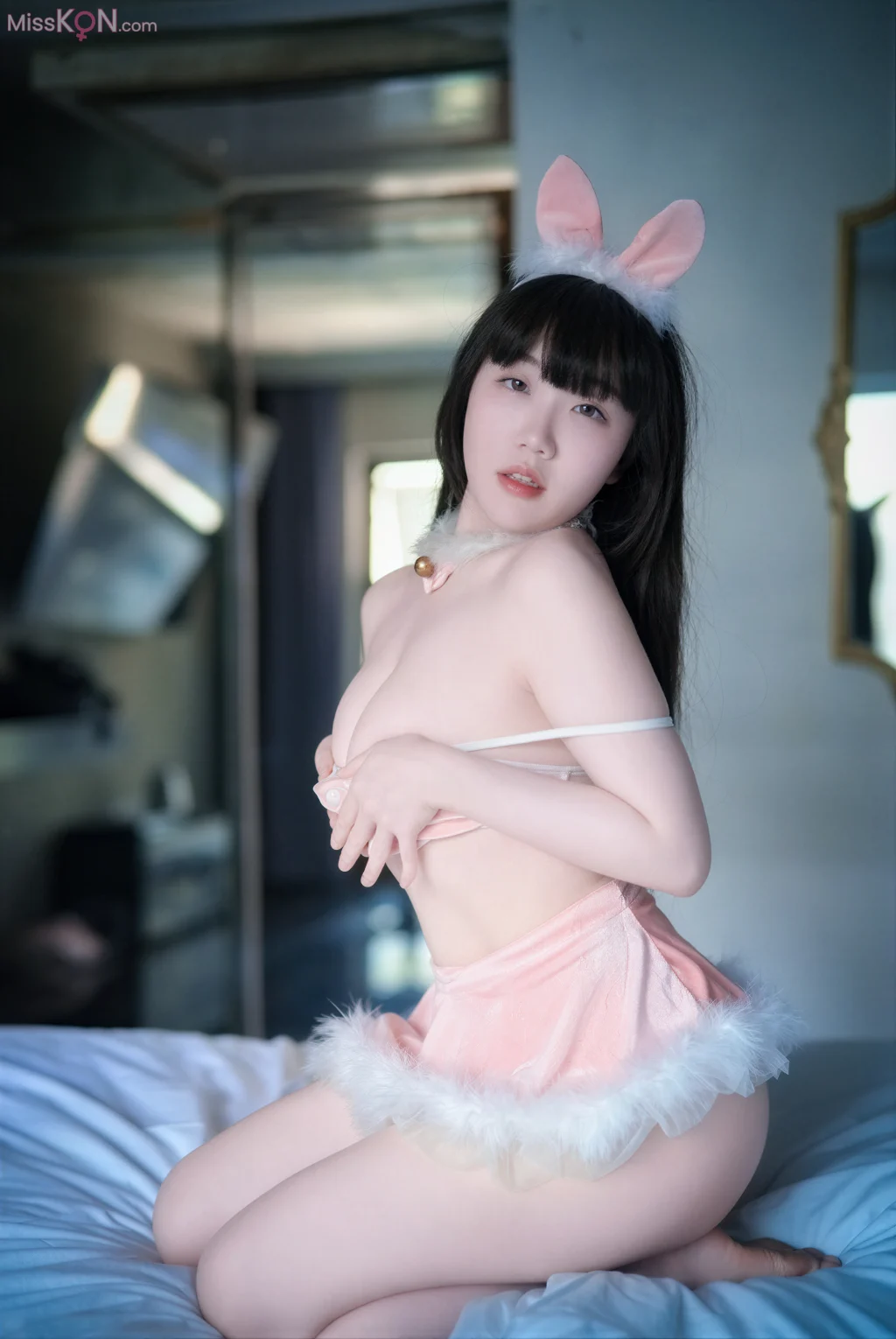 [AI Enhanced] [BLUECAKE] Doyeon: Rabbit Party (42 photos) – Page 2