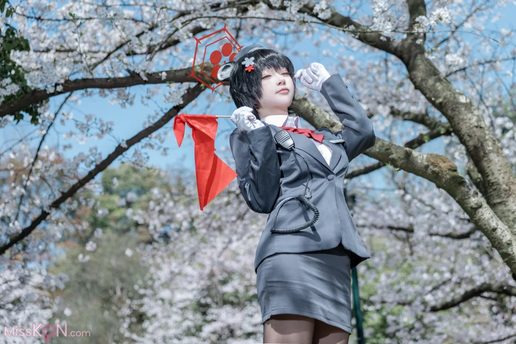 Coser@矢量鱼: 蔚蓝档案 椿 黑丝导游 (32 photos) – Page 2