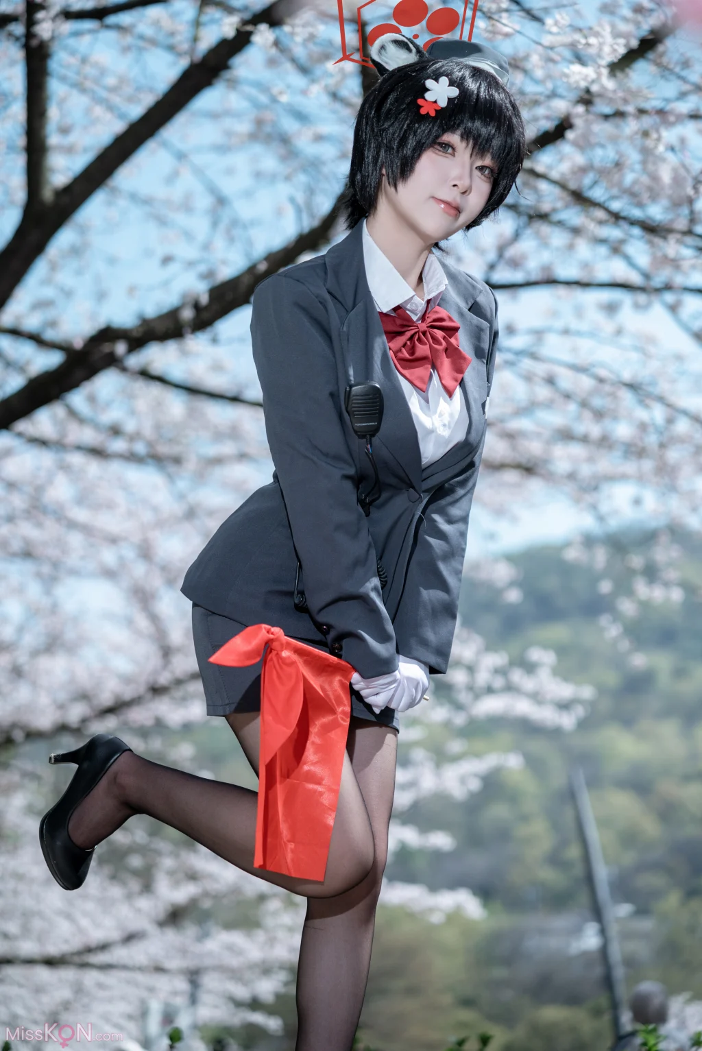 Coser@矢量鱼: 蔚蓝档案 椿 黑丝导游 (32 photos) – Page 2