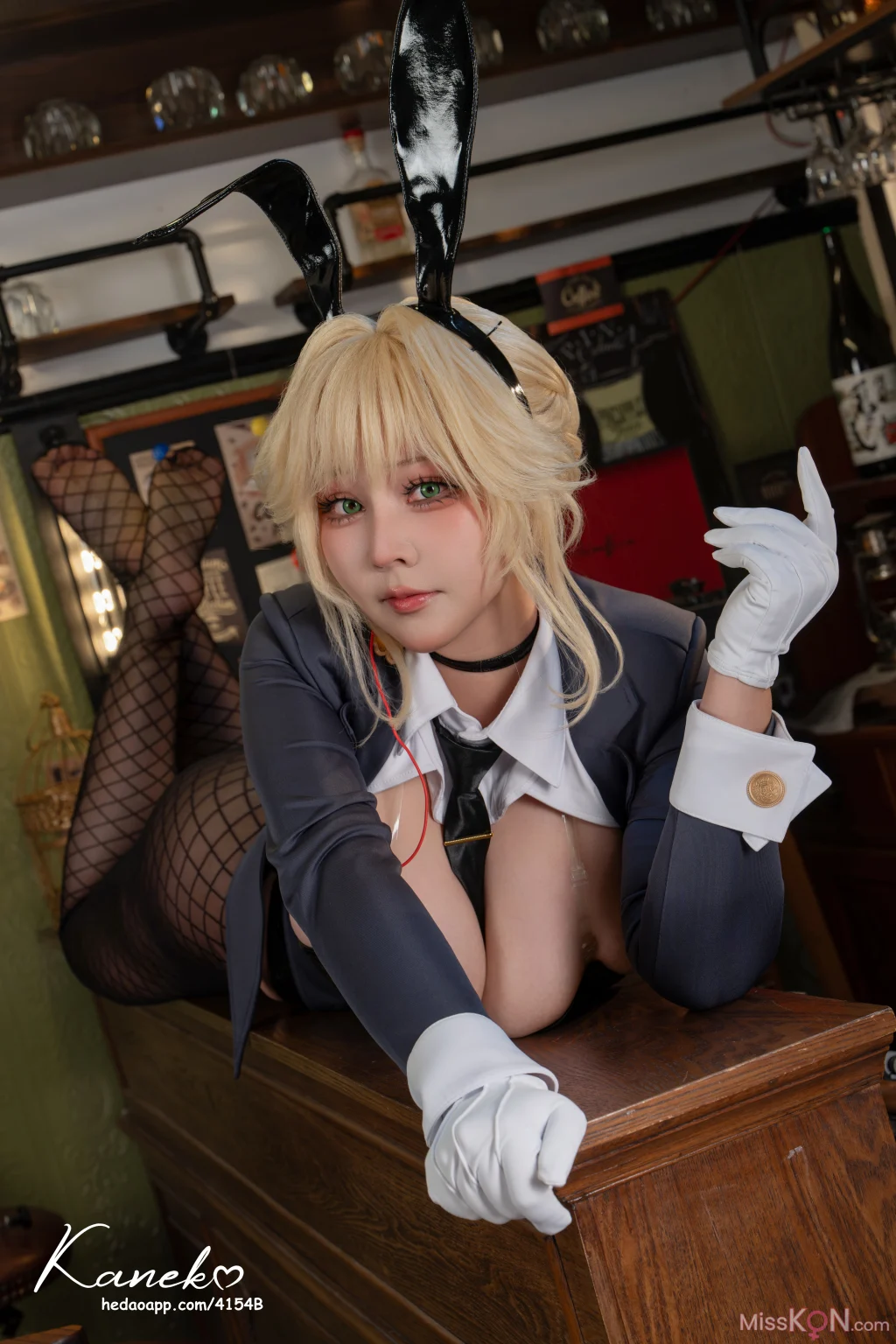 Coser@KANEKO_咔喵: Nikke 爱德·特工兔女郎 (32 photos)