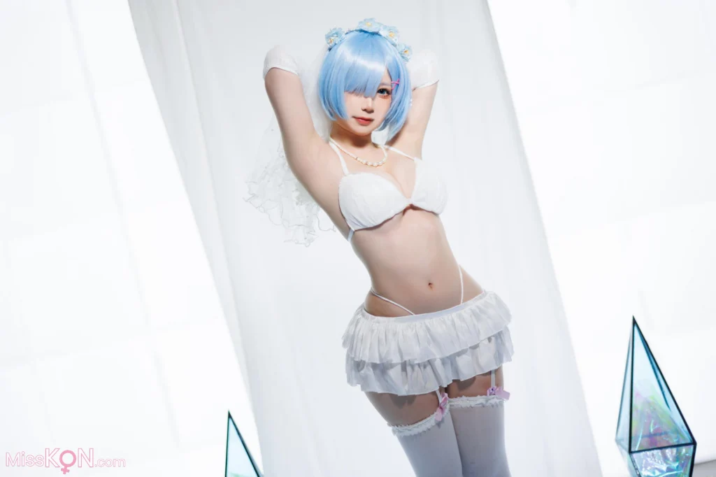 Coser@樱落酱w: 从零开始的异世界生活 蕾姆花嫁 (25 photos) – Page 2