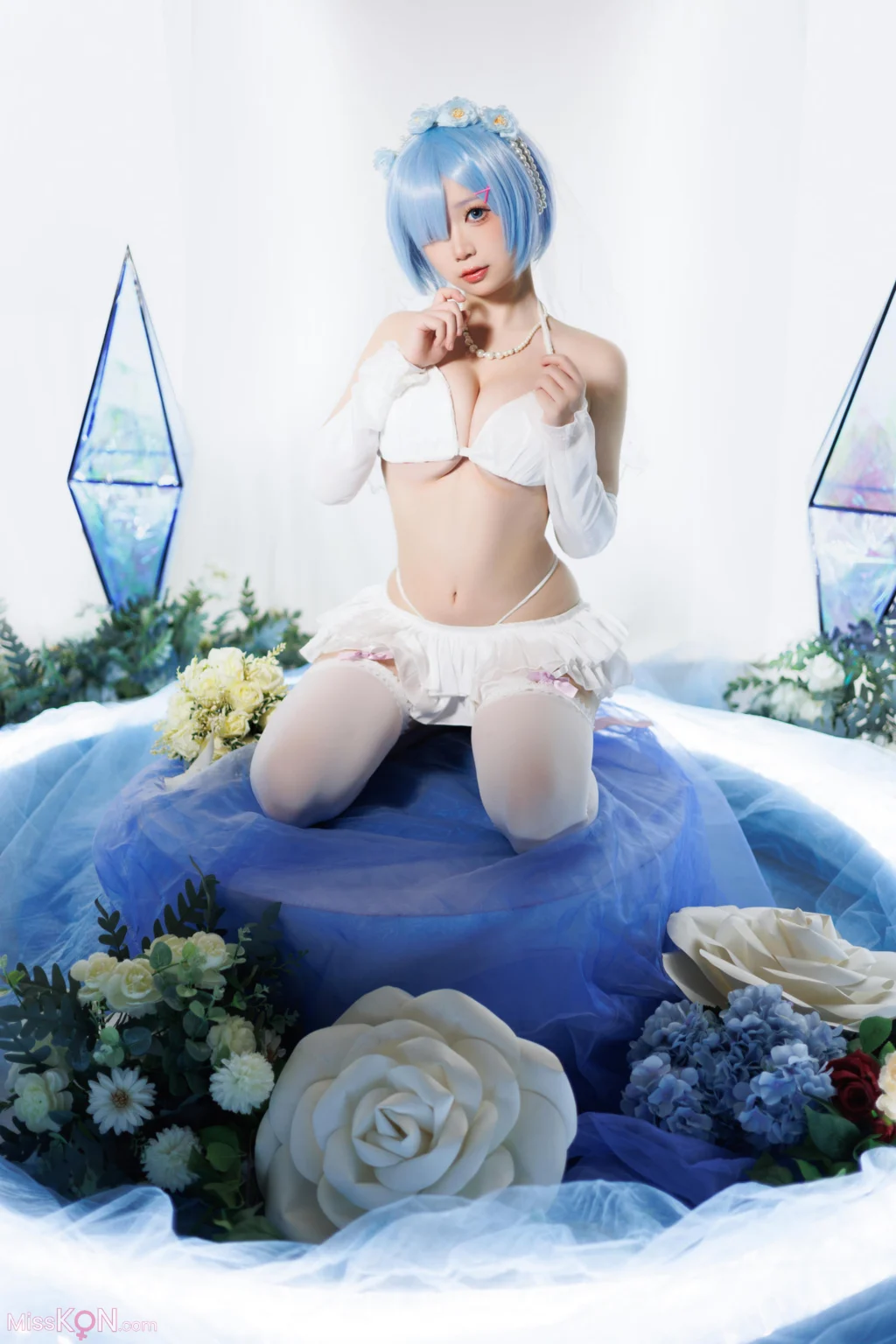 Coser@樱落酱w: 从零开始的异世界生活 蕾姆花嫁 (25 photos) – Page 2