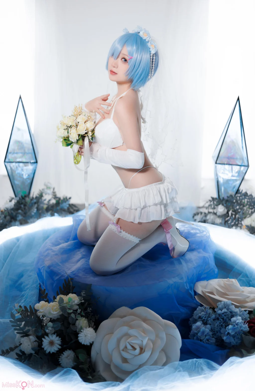 Coser@樱落酱w: 从零开始的异世界生活 蕾姆花嫁 (25 photos) – Page 2