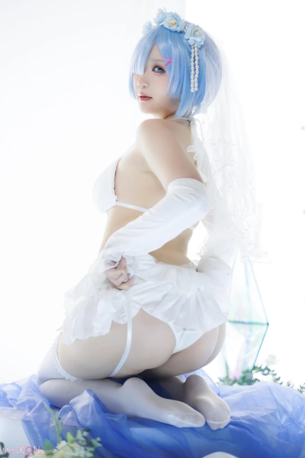 Coser@樱落酱w: 从零开始的异世界生活 蕾姆花嫁 (25 photos) – Page 2