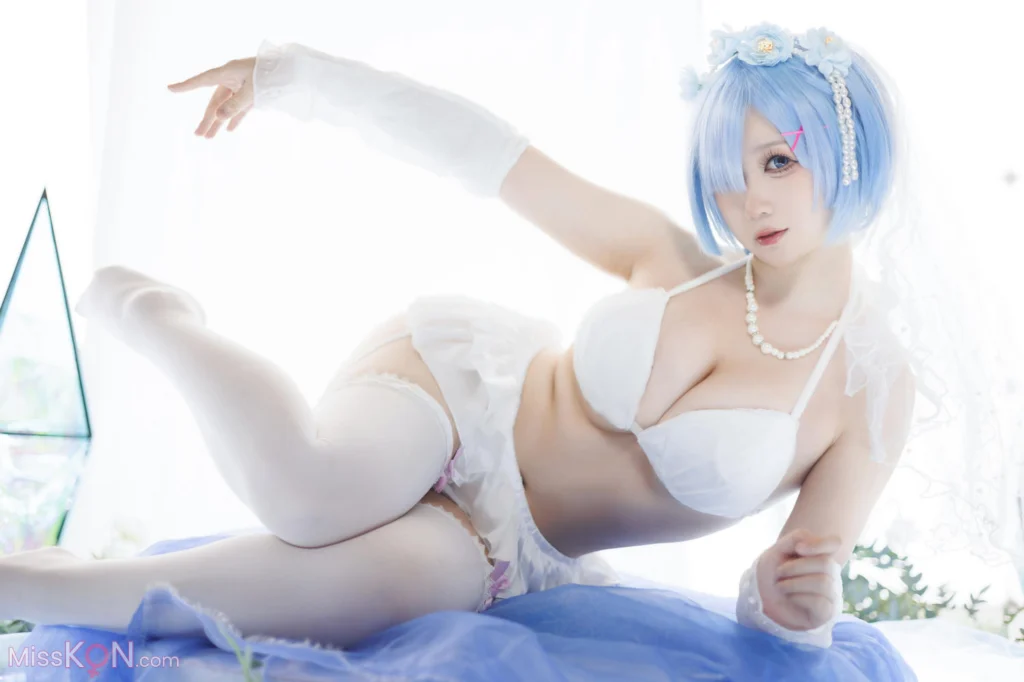 Coser@樱落酱w: 从零开始的异世界生活 蕾姆花嫁 (25 photos) – Page 2