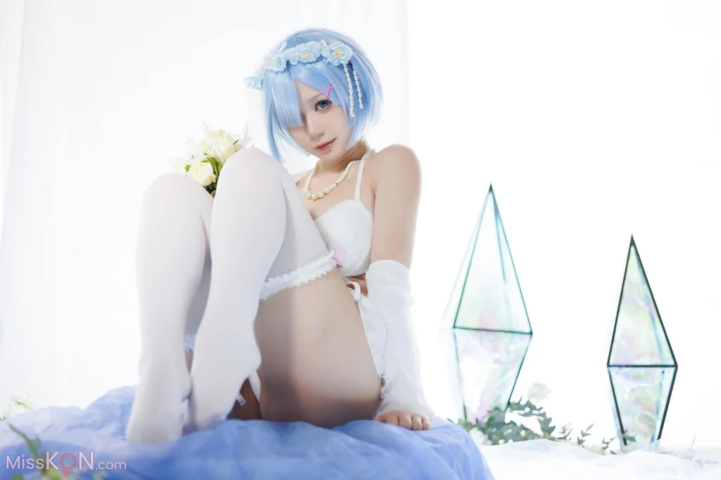 Coser@樱落酱w: 从零开始的异世界生活 蕾姆花嫁 (25 photos) – Page 2