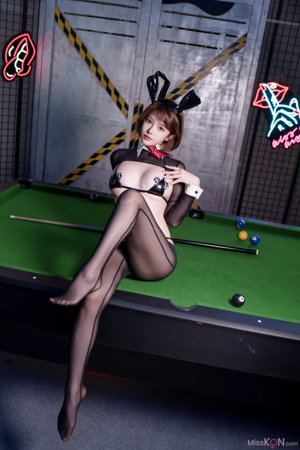 Coser@雯妹不讲道理: 黑色逆兔 (45 photos) – Page 2
