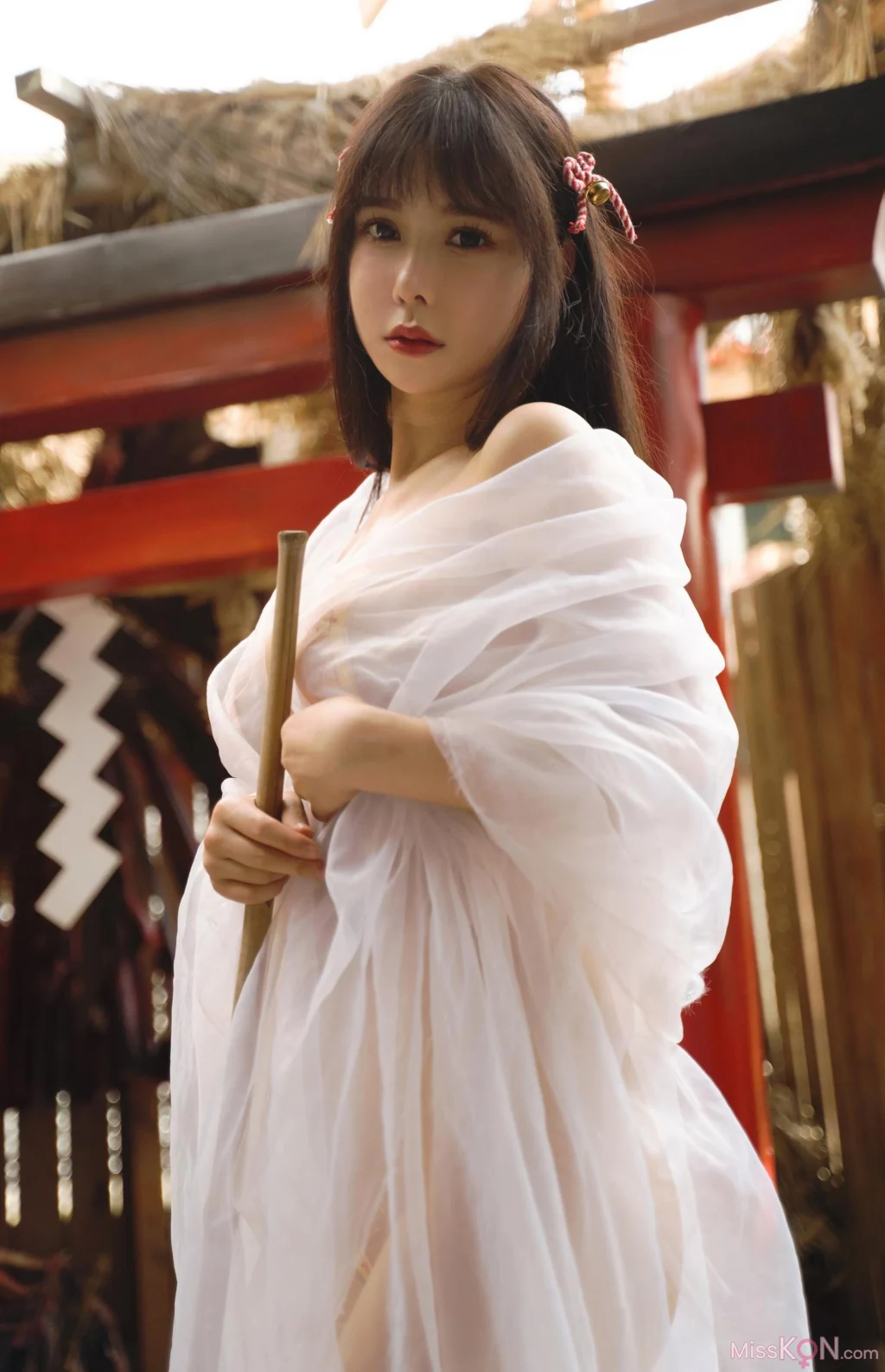 Coser@亚马逊鲶鱼: 神社符纸巫女 (96 photos) – Page 3