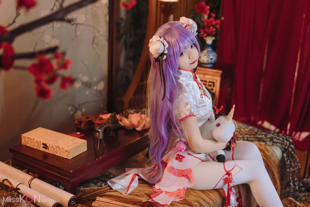 Coser@猫大人: 碧蓝航线 独角兽 旗袍 (22 photos)