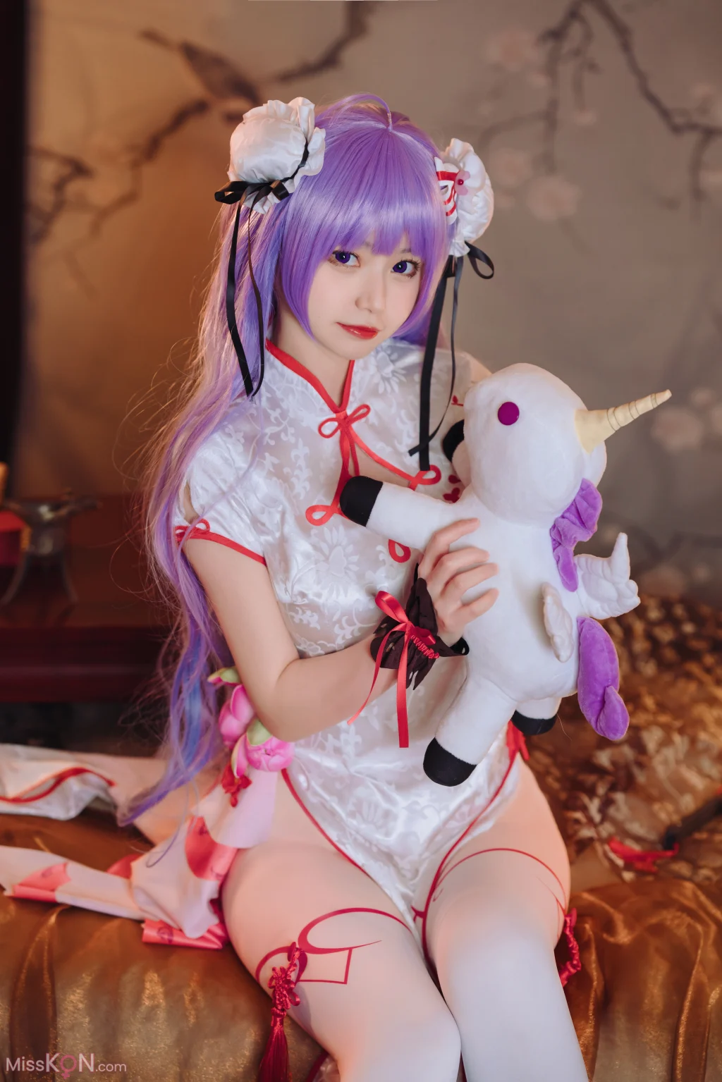 Coser@猫大人: 碧蓝航线 独角兽 旗袍 (22 photos)