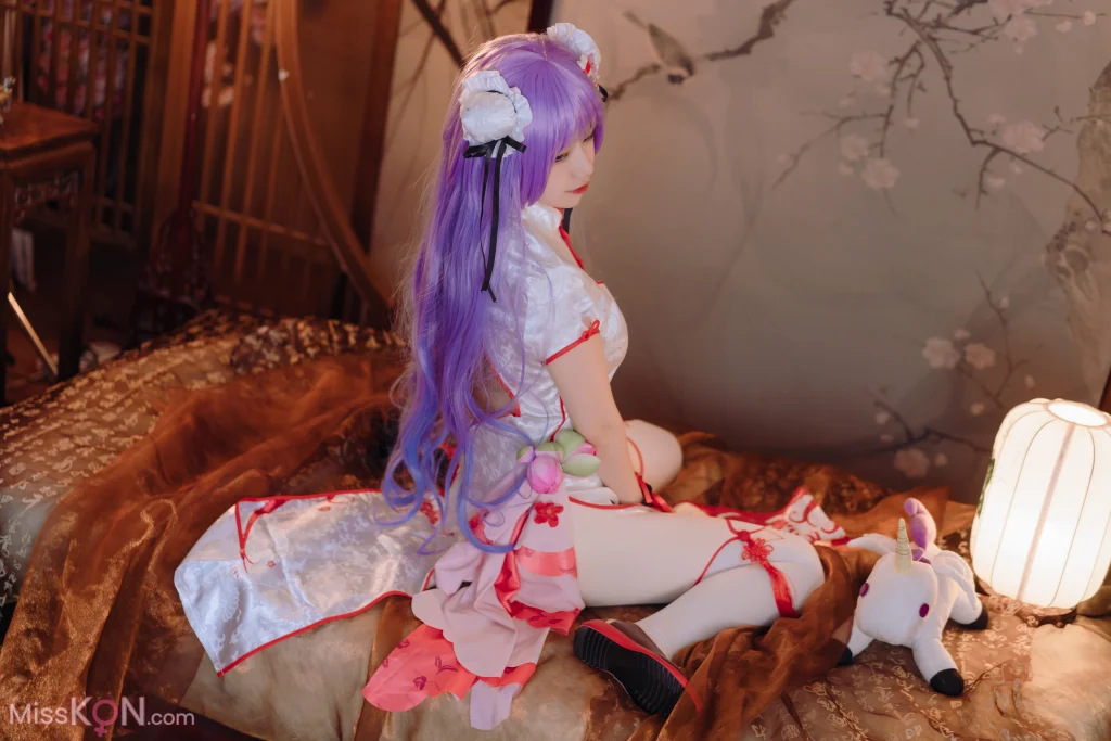 Coser@猫大人: 碧蓝航线 独角兽 旗袍 (22 photos)