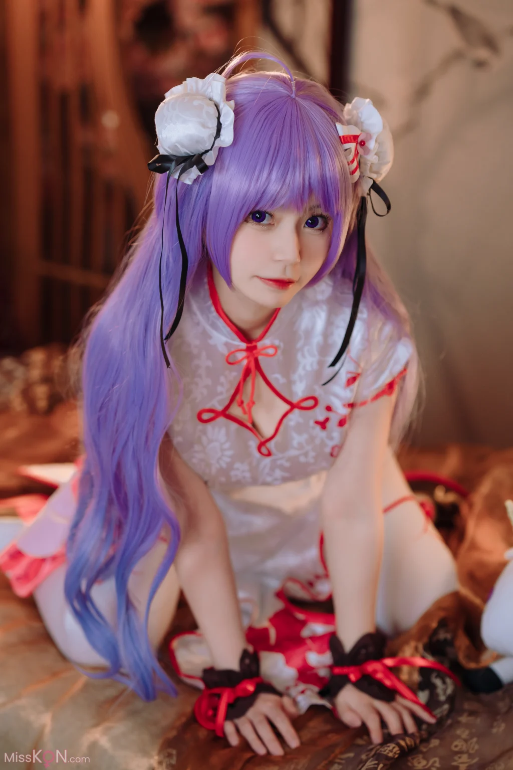 Coser@猫大人: 碧蓝航线 独角兽 旗袍 (22 photos)