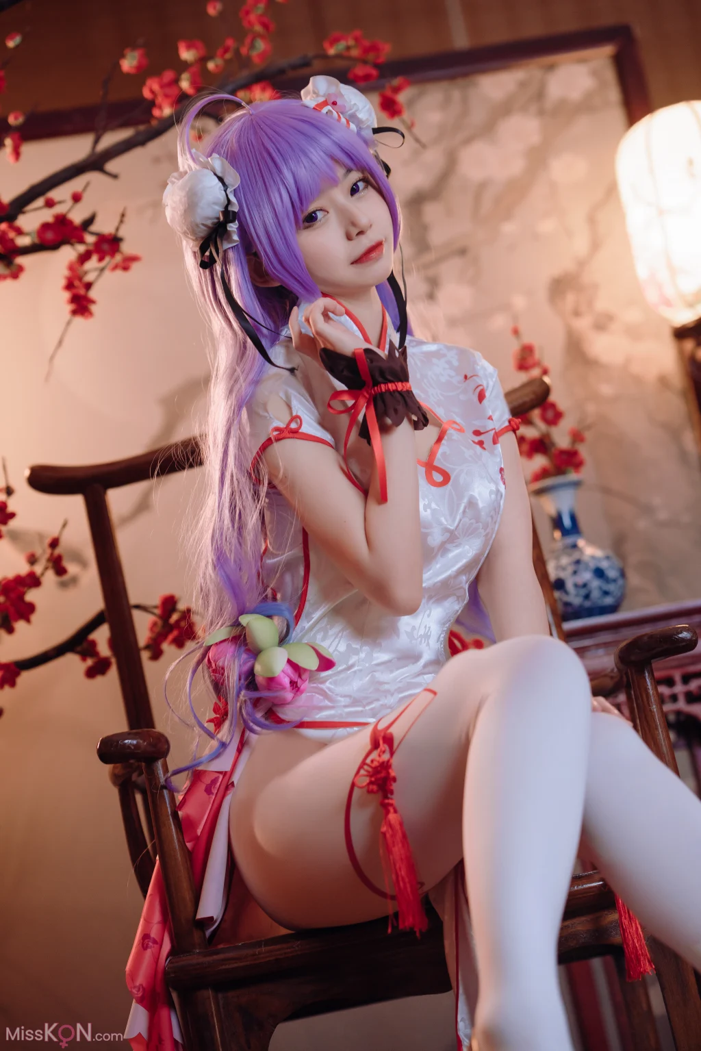 Coser@猫大人: 碧蓝航线 独角兽 旗袍 (22 photos) – Page 2