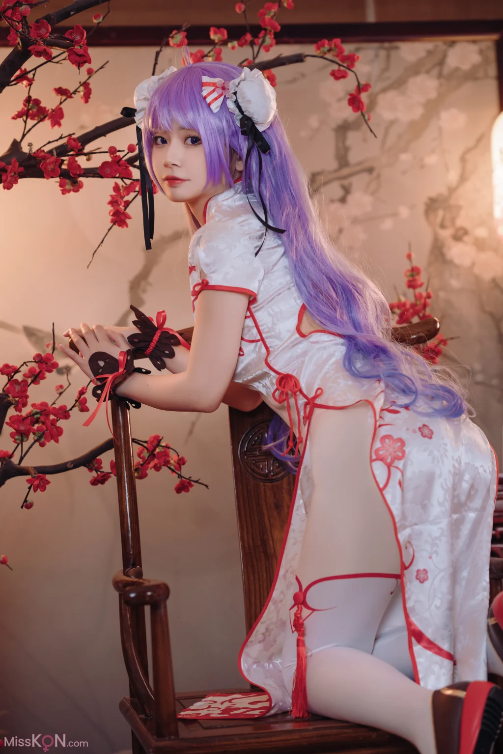 Coser@猫大人: 碧蓝航线 独角兽 旗袍 (22 photos) – Page 2