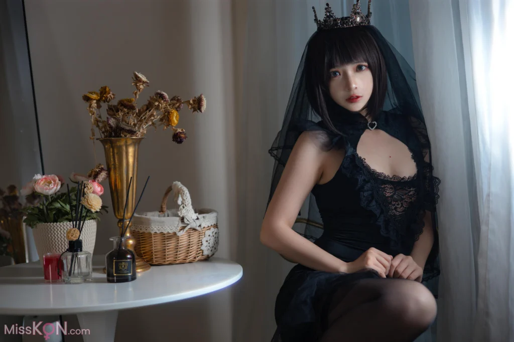 Coser@疯猫ss: 黑色婚纱 (40 photos) – Page 2
