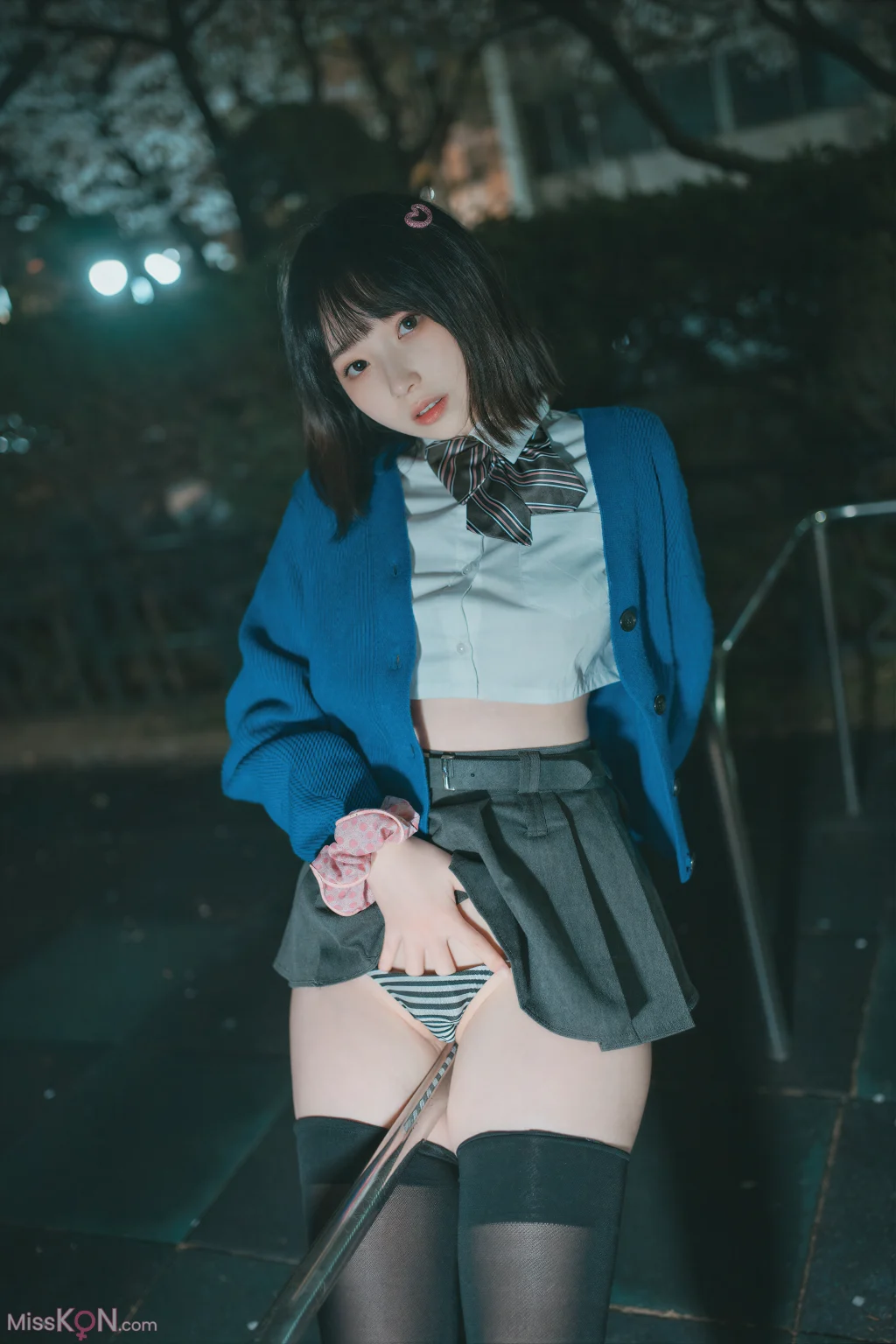 [AI Enhanced] DJAWA Photo: Bambi (밤비) – Midnight Cherry Blossom (44 photos) – Page 2