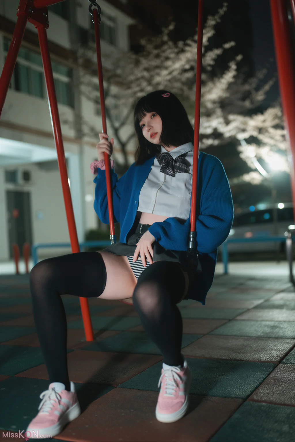 [AI Enhanced] DJAWA Photo: Bambi (밤비) – Midnight Cherry Blossom (44 photos) – Page 2